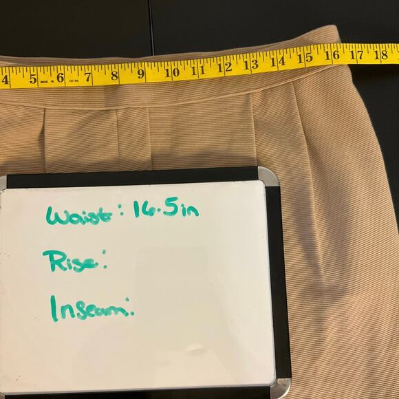 NWT J. Jill Wearever Khaki Wide Leg Pull On Knit Ribbed Texture Pants Size M - Picture 6 of 8